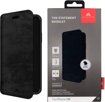Boekje The Statement Black voor Apple iPhone XR