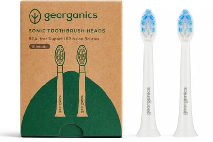 Georganics Sonic replacement heads 2 Stuks