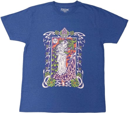 Fleetwood Mac - Lady Lyre Heren T-shirt - M - Blauw