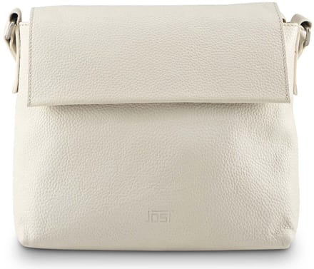 JOST Leren Schoudertas Vika Shoulder Bag White Crème