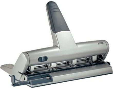 Nietmachine 4 gaten 30 vellen grijs