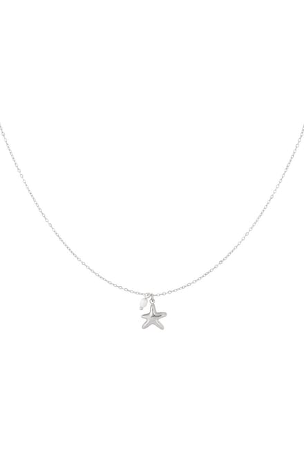 Zeester ketting - Goud /