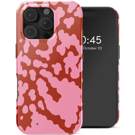 Selencia Vivid Backcover met MagSafe voor de Apple iPhone 16 Pro - Moo’d Blush Pink