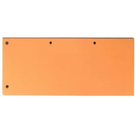 Scheidingsstrook Oxford duo 240x105mm oranje 60 stuks