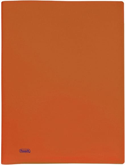 Favorit 100460297, A4, Polypropyleen (PP), Oranje, 60 vel, 220 mm, 300 mm