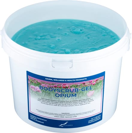 Luxe Bodyscrub-Gel Opium 20 kg - Hydraterende Lichaamsscrub