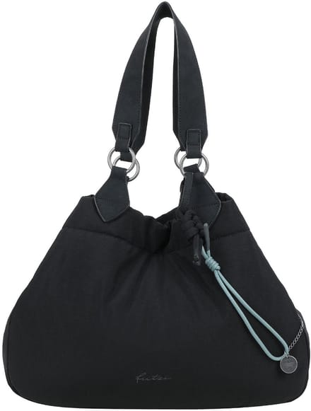 Fritzi aus Preußen shopper schoudertas Izzy Medium Limited Chain Sky Shopper Black zwart