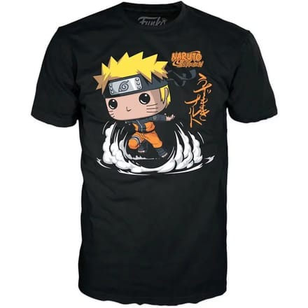Verzamel T-shirt en beeldje Funko Naruto POP! Running