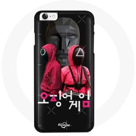 Coque Iphone 5 - Maniacase - Squid Game - Souple - Noir - Motif unique