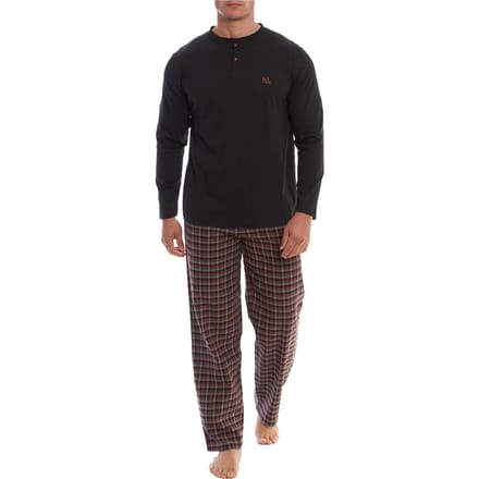 KLP4 Heren Lange Mouw Winterpyjama
