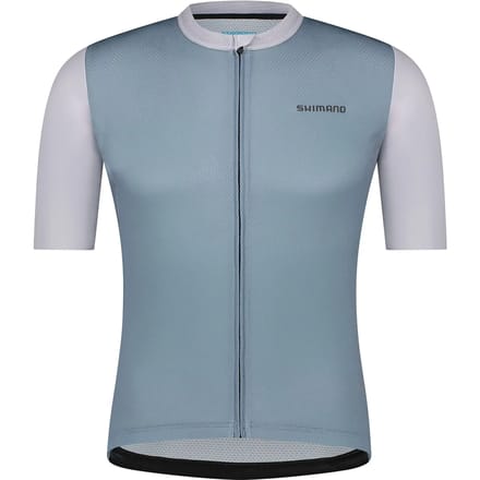 Shimano Aria Aerolite Korte Mouw Wielertrui Blauw S Man