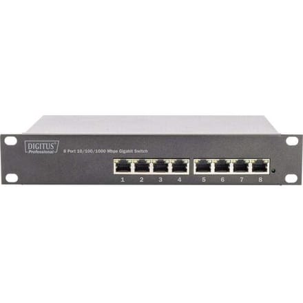 Digitus DN-80114 DN-80114 Netwerk switch 8 poorten 10 / 100 / 1000 MBit/s