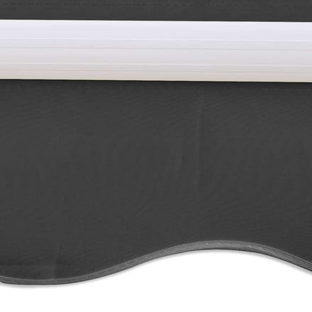vidaXL - Luifel - gemotoriseerd - uitschuifbaar - 400 - cm - antraciet