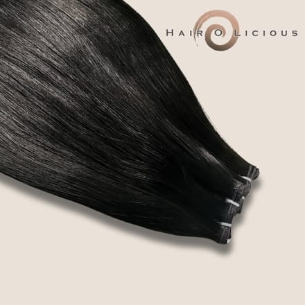 Genius Weft | Europees Haar | #1, Lengte-60cm/24", Gewicht-20 gram
