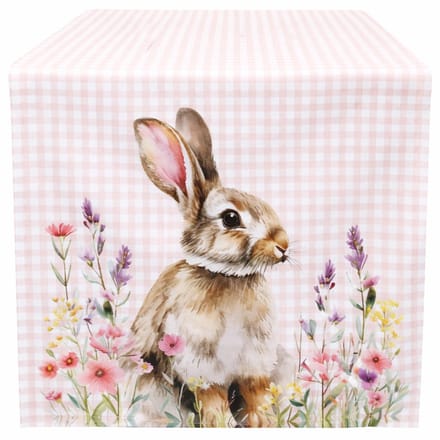 Unique Living - Tafelloper Easter - Lente - Pasen - 45x150cm - Beige