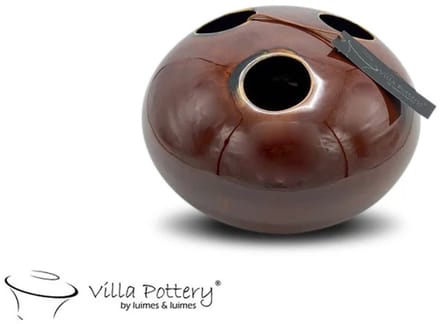 Marrakech Vaas Bruin Cognac D20 x H16
