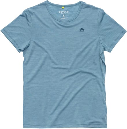 Devold Of Norway Active T-shirt Met Korte Mouwen Blauw XS Vrouw