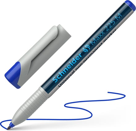 Schneider - Non-Permanent Marker - Maxx 225 - M - blauw - S-1213