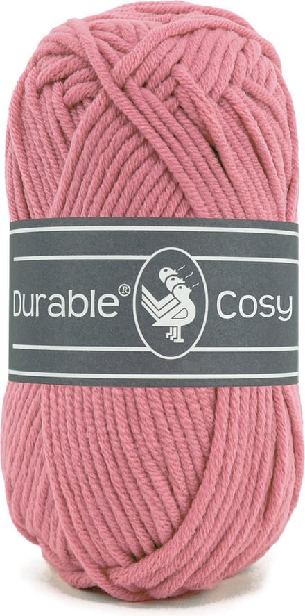 Durable Cosy - 225 Vintage Pink - Katoen/Acryl Garen