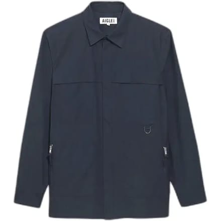 Aigle Ais25mshi002 Overhemd Met Lange Mouwen Blauw M Man