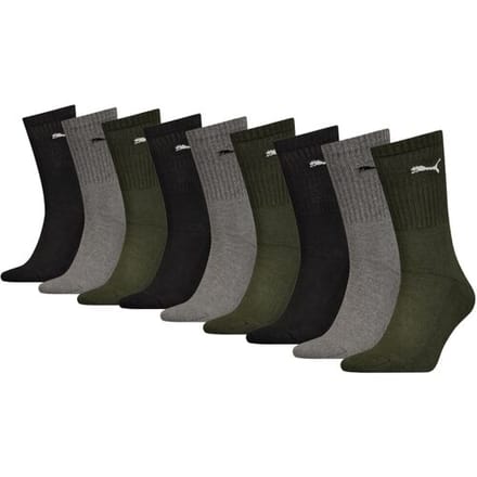 Puma Sportsokken 9-pack Green Combo-39/42