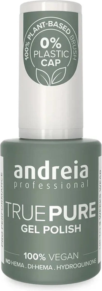 Andreia Professional - Gellak - True Pure - Wit T01 - HEMA vrij - Vegan - 10,5ml