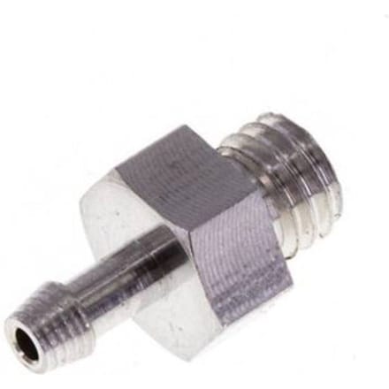 M5 Buitendraad Aluminum Vacuum Zuignap Fitting DN 1.3 SW 7 [5 Stuks]
