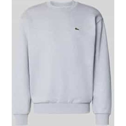 regular fit sweatshirt van katoenmix