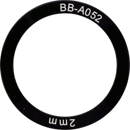 Elvedes trapas afstandsring 38 x 30 x 2,0 mm - aluminium (6 stuks)