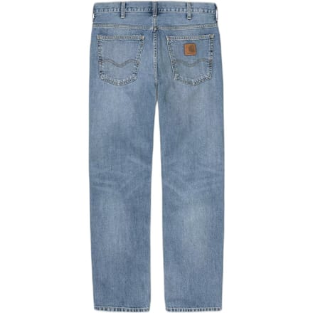 straight fit jeans van pure katoen model 'MARLOW'