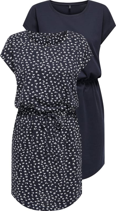 ONLY - ONLMAY LIFE S/S DRESS 2 PACK NEW JRS - Meisjes - Mini jurken