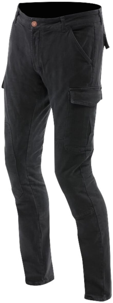 Dainese Cargo Slim Tapered Zwart Textiele Motorbroek - Broek
