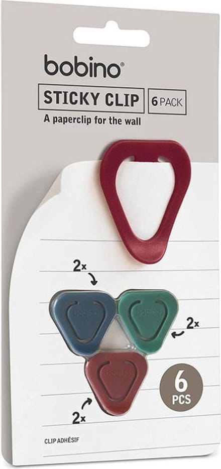 bobino Sticky Clip 6 Pack - Accentkleuren Merk: Bobino
