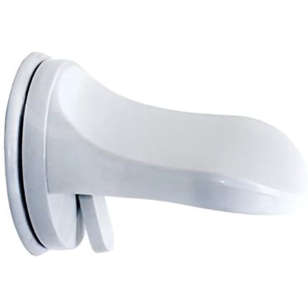 Plastic Badkamer Voetsteun Douche Scheren Been Hulp Voetsteun met Zuignap Stap Douche voor Thuis wit