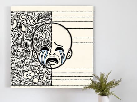 Kunstprint | Wanddecoratie | Dibond | 100 × 100 cm