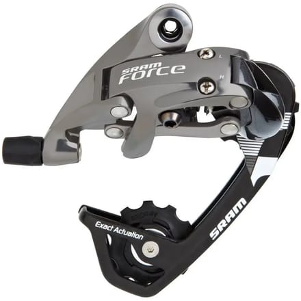 Sram achterderailleur Force 10V WiFli Medium Cage aluminium zilver/zwart
