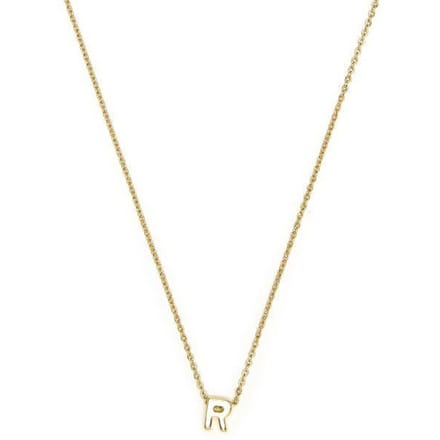 Luxenter Ketting met 18-karaats geelgouden afwerking - Alphabet