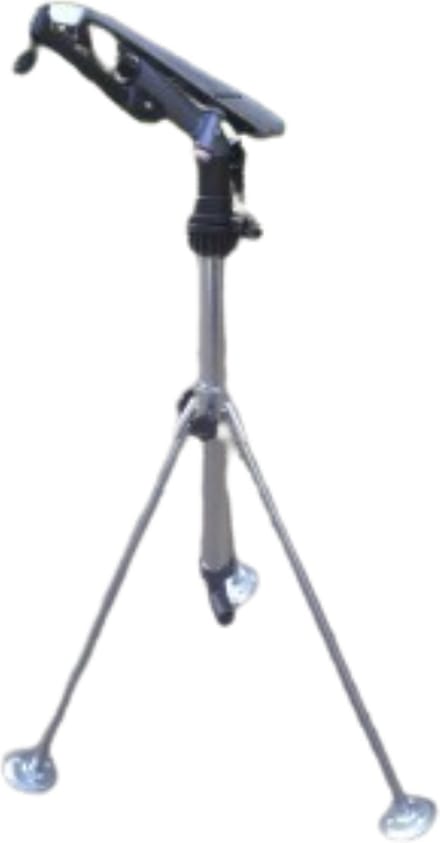 Zware driepoot met Geka koppeling 1 1/4" met Deltaline Regen Sectorsproeier, type R8/20 aluminium, 8,0 mm bereik 24 meter