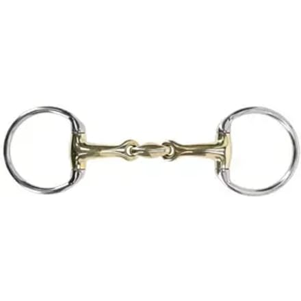QHP Bustrens Dubbel Gebroken Anatomisch 14 mm Argentan - 10,5