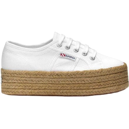 Superga Dames/Dames 2790 Touw Platform Trainers (Wit)