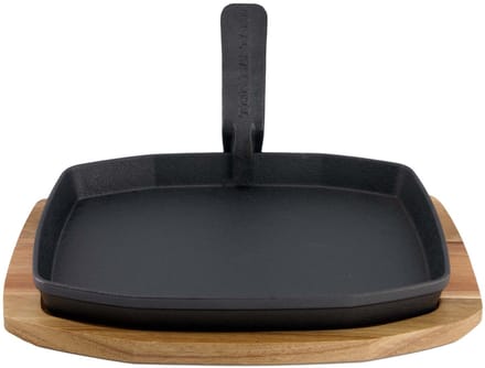 The Bastard - Sizzling plate & houder - Skillet - Compact/Medium