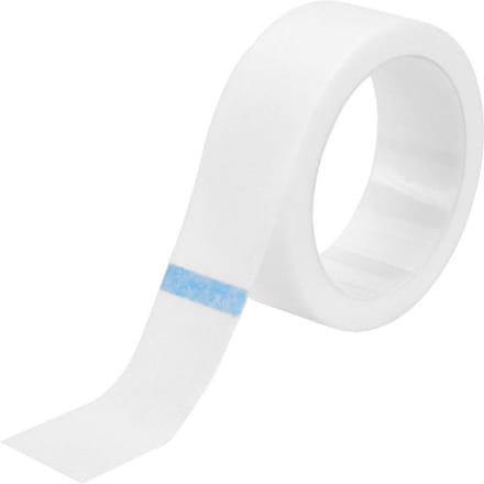 Ruban adhésif respirant pour greffe de cils, 5 rouleaux, tissu Non tissé facile à déchirer 1pcs blanc