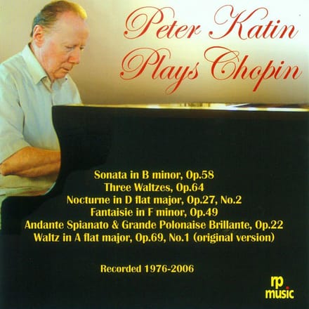 Peter Katin - Peter Katin Plays Chopin (CD)