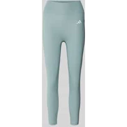 Legging met logo en elastische band