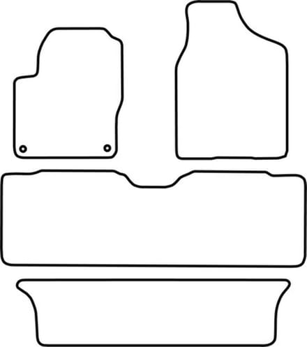 Automatten | Mattenset Seat Alhambra - 1996 - 2011