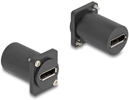 DisplayPort D-type module | DP1.2 (4K 60Hz) | zwart