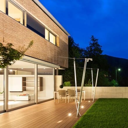 Set van 9 Ramsay LED Grondspots - Vierkant - RVS - GU10 fitting - Excl. lichtbron - IP67 waterdicht - Tuinspot - Oprit - Inclusief installatiemateriaal (Kabel & connector)