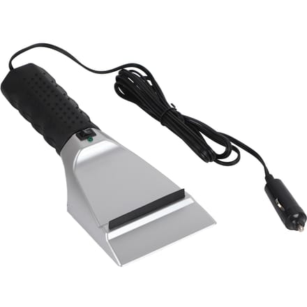12V Auto Verwarmde Sneeuwschop Elektrische Ruitenkrabbers voor Auto's Vrachtwagens SUV gray