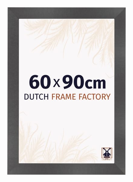 Fotolijst 60x90 cm - MDF - Zwart Mat - Praag