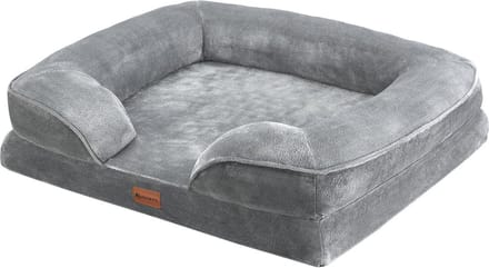 Juskys Hondenmand / Kattenmand Sheena M - 72 x 60 cm - Grijs